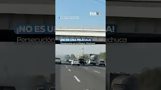 Polic&iacute;a vs Tr&aacute;iler robado desatan una persecuci&oacute;n  en la autopista M&eacute;xico-Pachuca