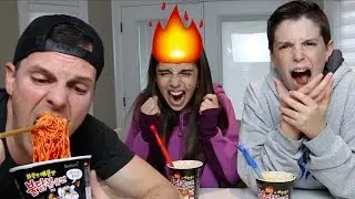 Korean Fire Noodle Challenge