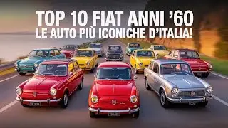 Top 10 Fiat Anni '60 🚗✨ Le Auto Pi&ugrave; Iconiche d&rsquo;Italia!