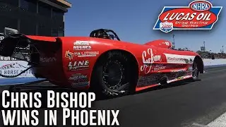 Chris Bishop wins Super Gas at NHRA Arizona Nationals