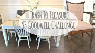 Trash to Treasure | $5 Goodwill Challenge | Summer 2019