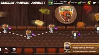 Madden Harvest Journey Events Complete - Madden Mobile 22 Gameplay