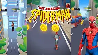 SpiderMan Unlimited running Full Gameplay Walkthrough