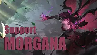 Morgana Support - League of Legends | Full Ranked Gameplay | No Commentary