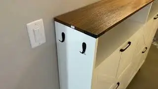 Обзор деревянных шкафов для хранения обуви GarveeHome для прихожей, узкий шкаф для обуви в стиле ...