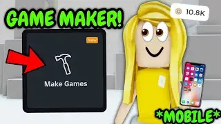 How to EARN ROBUX BY ROBLOX GAMES MOBILE!