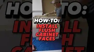 HOW-TO: EASILY Install Flush Fitting Cabinet Faces with Bessy Clamps