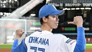 日本ハム　ドラ1右腕・大川慈英　初ブルペン入り　伸びのあるストレートに驚きの声