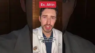 ПРЕДУПРЕЖДЕНИЕ О ПОСТОЯННОЙ ПОТЕРЕ ОБОНЯНИЯ #африн #аптека #фармацевт #заложенность носа #назальн...