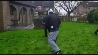 Wing Chun: Butterfly knives sparring (3)