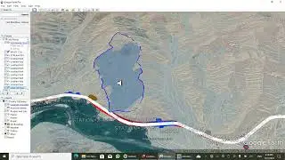How to Find Catchment area in Google earth