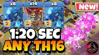 TH16 Electro Dragon Attack Strategy (2024) Best Town Hall 16 War Attack Strategy - Clash of Clans