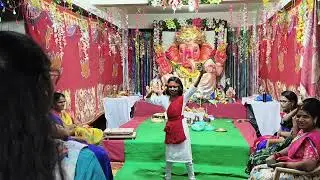 #dance #ganeshchaturthi #familyfun #dancer #cutebaby #shiva #solo #hindudeity #girldance