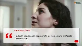 Bible verse about beauty of a woman (Godly Inner Beauty).