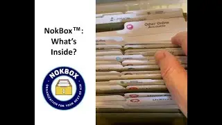 Nokbox: Organizing for Your Next of Kin: My What's Inside Video