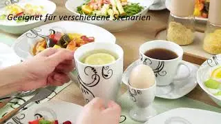 Tafalservice VEWEET ZOEY Essgeschirrset f&uuml;r4-12 Personen