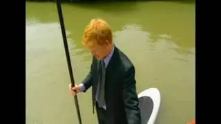 Stand Up Paddle Commute on ARD Germany TV -  26th June 2009