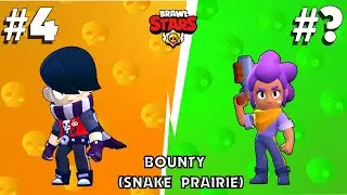 Top 5 Best Brawlers For Bounty (Snake Prairie)