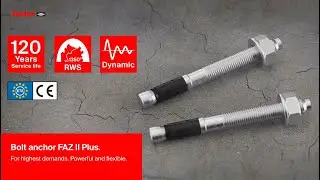 FAZ II Plus- The fischer Champion bolt anchor is here