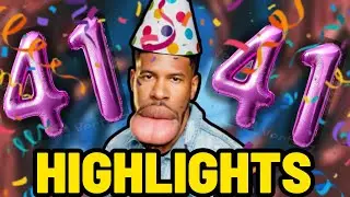 LowTierGod's 41st Birthday Stream Highlights (Kahoot + Blookets) ft. LG | King of Rogs