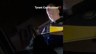 Tyrant Cop Exposed After Saying License Plate Was Not Viewable!!! #tyrant #cops #exposed #explore