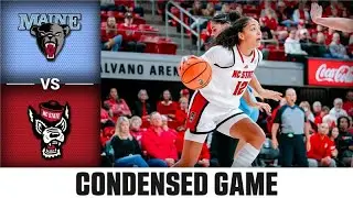 Nc State vs. Maine Condensed Game | 2025 ACC Women's Basketball