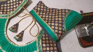 Very easy and Beautiful pleated sleeve design cutting and stitching