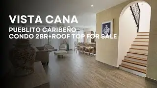 For Sale Beautiful Condo Type С and В in Vista Cana, proyecto Pueblito Caribeno, Dominican Republic