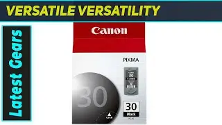 Canon PG-30: The Ultimate Black Ink for Crisp, Smudge-Free Prints!