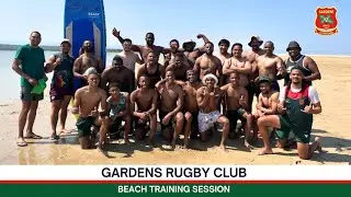 Gardens RFC beach training session