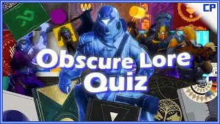 The Obscure Destiny Lore Quiz (Featuring @Toadsmoothie ) | Destiny 2 Season Of The Witch