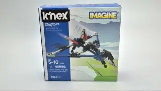 Knex Stealth Plane Building Set 17008 BrickHot