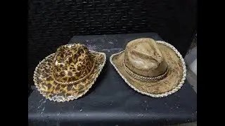 como fazer chapéu  usando a técnica da papietagem-Zé Paulo- 50