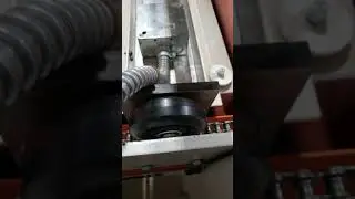 Idler pulleys installed to take up chain slack