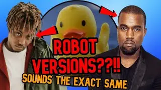 UBERDUCK AI, BUT RECREATING RAPPERS VOICES (Juice Wrld, Kanye West, and more)