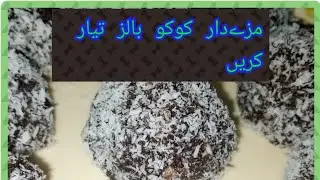 chocolate coco balls 🍫 | by meerab's kitchen