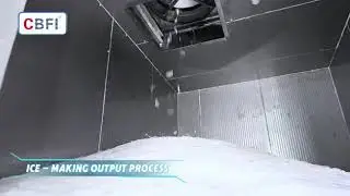 CBFI 5 ton flake ice machine for chicken processing