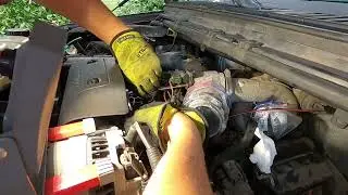 2003 Ford F250 7.3L Diesel - Rubber air intake hose, intercooler pipes to Spyder Inlet removal