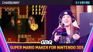 Super Mario Maker for Nintendo 3DS by Charbunny in 1:10:06 - Awesome Games Done Quick 2025