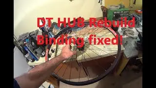 DT Swiss Hub rebuild and fix Binding issue