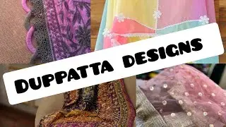 New dupatta designs#2026 k naya dupatta style#eid k lye dupatta k design 