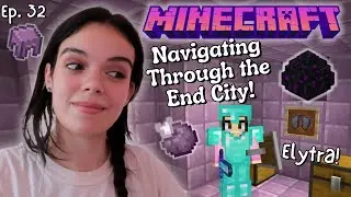 Exploring End Cities for the First Time in Minecraft! | Isis Lisette