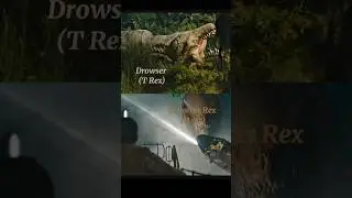 D Rex (distortus Rex) vs T Rex (Drowser)