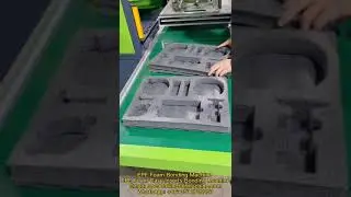 EPE Foam Bonding Machine | How to bond 2 pcs of EPE Foam case inserts at a time ?