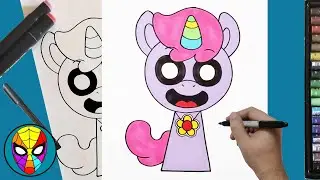 How To Draw Crafty Corn | Incredibox Sprunki | Art tutorial