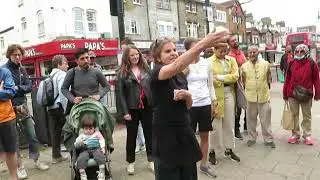Heike Fiedler - Typoetry walking event : European Poetry Festival 2022