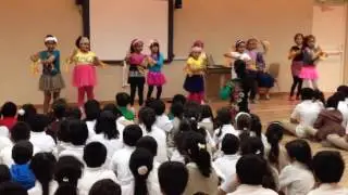 Wesgreen Int. School 2015 Assembly Gr 2 ZUMBA Dancing
