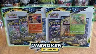 Unbroken Bonds Blister Pack Opening
