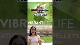Vibrant Life Natural Paper Pellets Eco-Friendly Cat Litter: Keeps Your Home Fresh!🌿 #walmartpartner