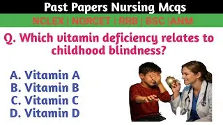 Past Nursing Papers Mcqs 2026 |Important Nursing Mcqs |NORCET |RRB| NCLEX |BSC |ANM |GNM